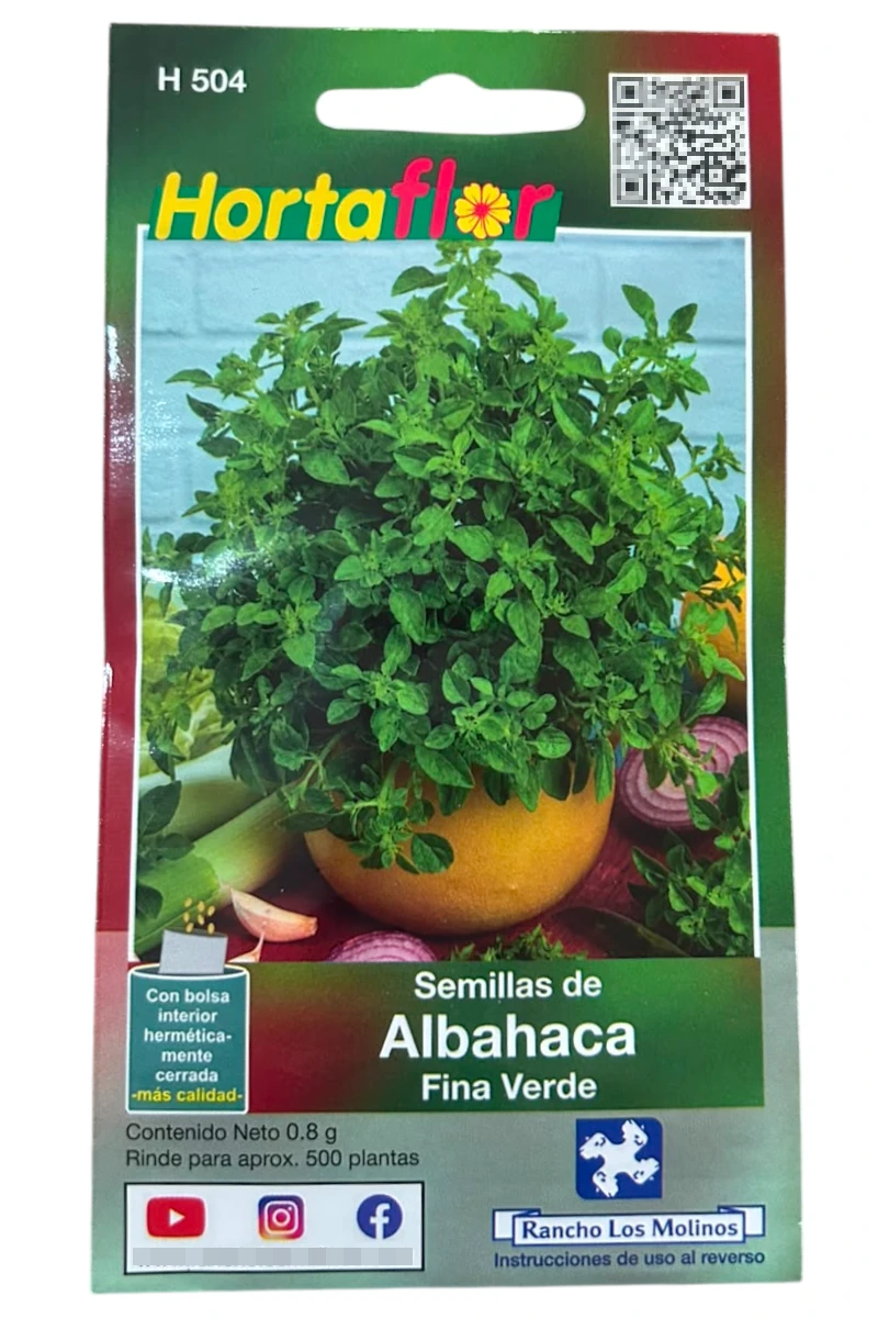 Foto de Semillas de Albahaca Fina Hortaflor
