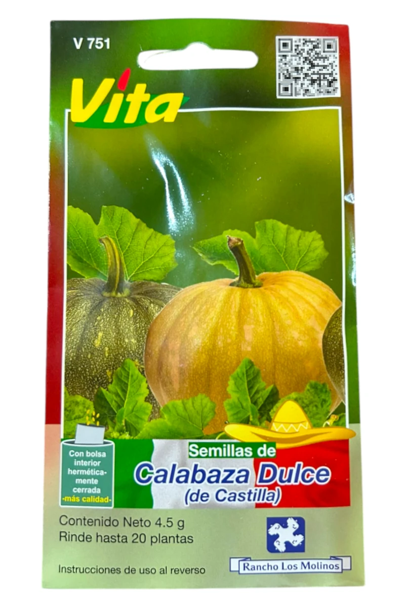 Foto de Semillas de Calabaza Dulce HORTAFLOR