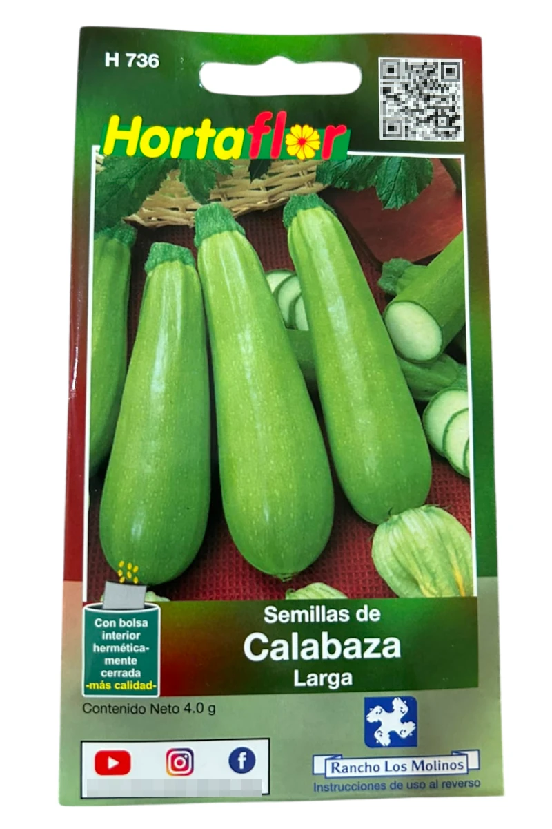 Foto de Semillas de Calabaza Larga HORTAFLOR