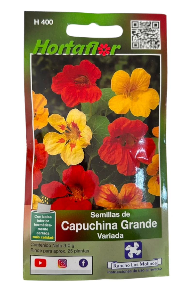 Foto de Semillas de Capuchina HORTAFLOR