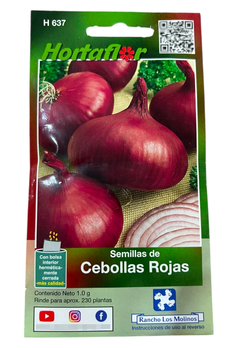 Foto de Semillas de Cebollas Roja HORTAFLOR