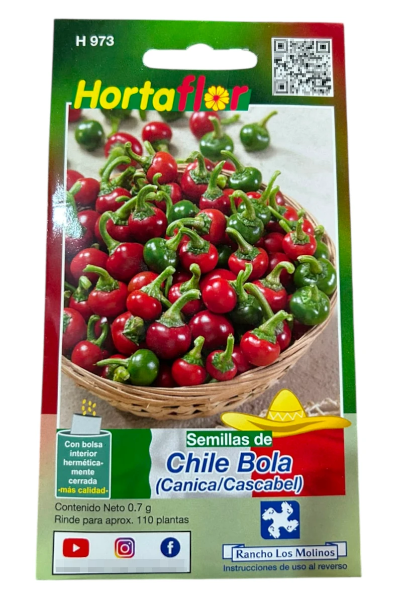 Foto de Semillas de Chile Bola HORTAFLOR