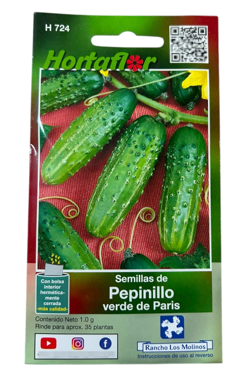 Foto de Semillas de Pepinillo HORTAFLOR