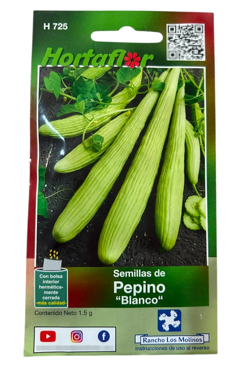 Foto de Semillas de Pepino Blanco HORTAFLOR