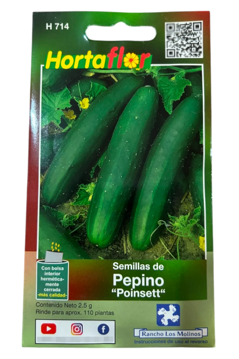 Foto de Semillas de Pepino Poinsett HORTAFLOR