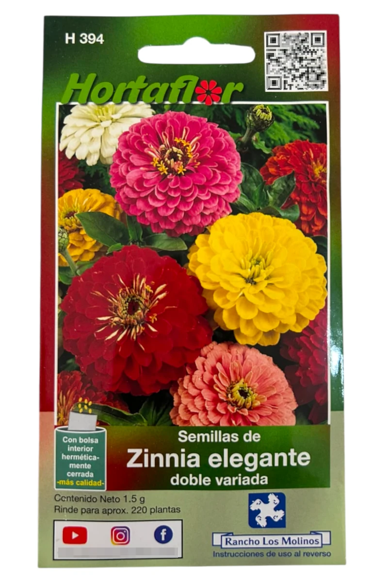 Foto de Semillas de Zinnia Elegante Hortaflor