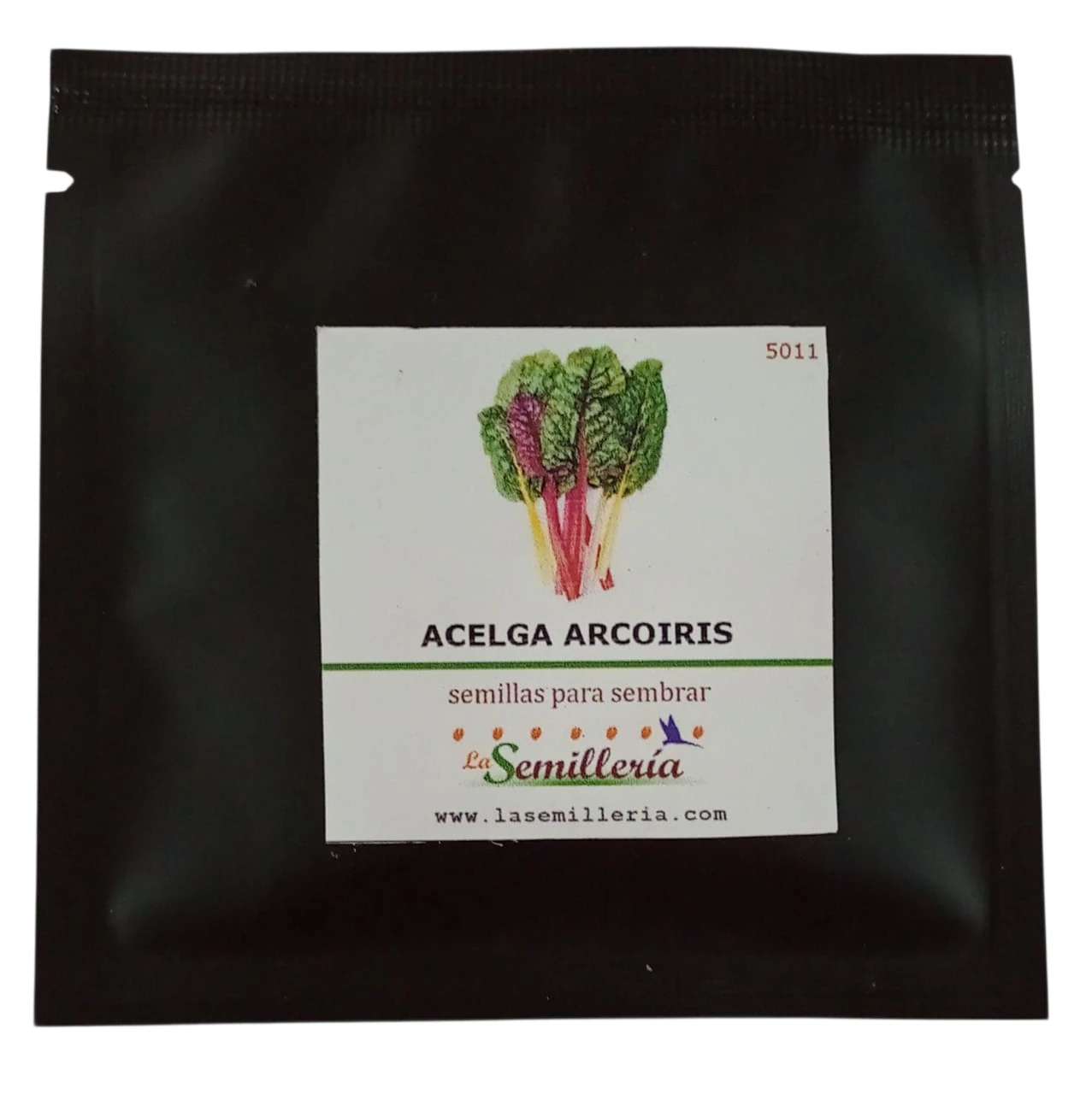 Foto de Sobre de Semillas de Acelga Arcoíris