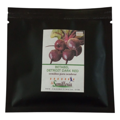 Foto de Sobre de Semillas de Betabel Detroit Dark Red