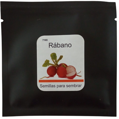 Foto de Sobre de Semillas de Rábano