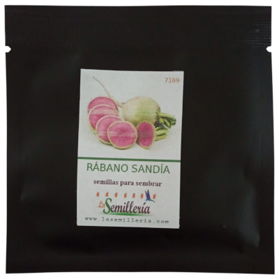 Foto de Sobre de Semillas de Rábano Sandía