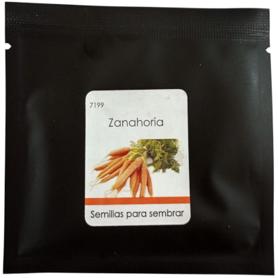 Foto de Sobre de Semillas de Zanahoria