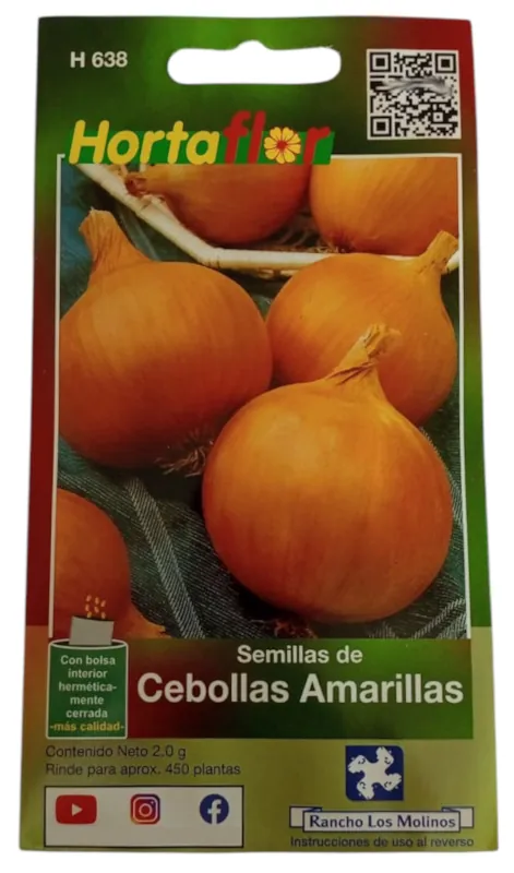 Foto de Semillas de Cebollas Amarillas HORTAFLOR