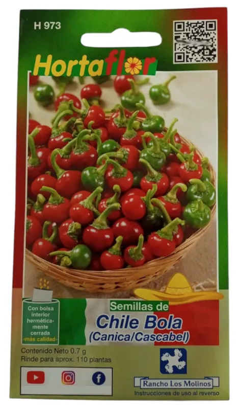 Foto de Semillas de Chile Bola HORTAFLOR