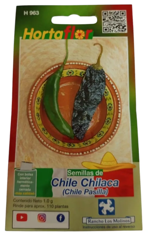 Foto de Semillas de Chile Chilaca HORTAFLOR
