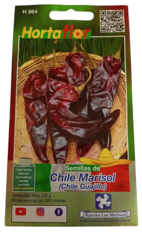 Foto de Semillas de Chile Guajillo HORTAFLOR