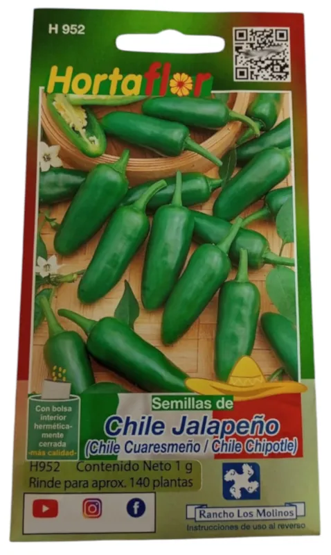 Foto de Semillas de Chile Jalapeño HORTAFLOR