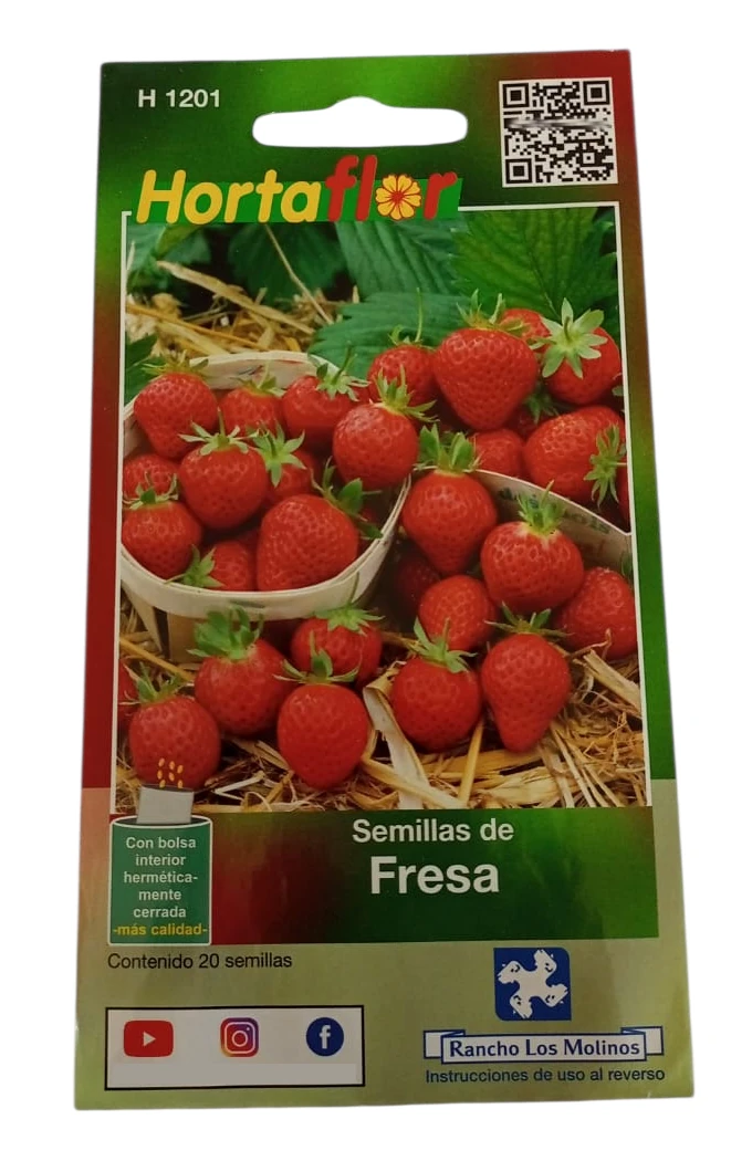 Foto de Semillas de Fresa HORTAFLOR